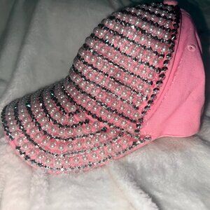 Unisex Rhinestone Sequins Baseball Cap Sparkly Glitter Bling Snapback Hat